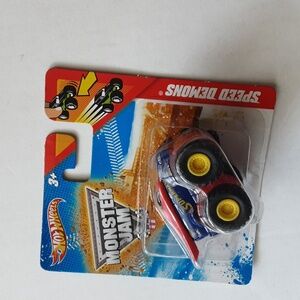 HOT WHEELS MONSTER JAM SPEED DEMONS SUPERMAN mini New